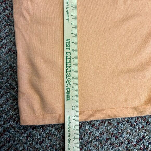 J. Crew Peachy Orange 100% Cashmere Classic Crewneck Sweater Size L - Picture 10 of 10